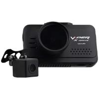 Видеорегистратор VIPER X-drive Wi-Fi Duo с задней камерой, 2 камеры, ГЛОНАСС, черный