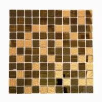 Плитка мозаика MIRO (серия Cerium №28), стеклянная плитка мозаика для ванной комнаты, для душевой, для фартука на кухне, 2 шт