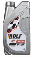 Синтетическое моторное масло ROLF GT 5W-30 SN/CF, 1 л