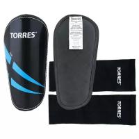 Щитки TORRES, Pro FS1608, S, черный/синий