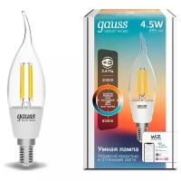 Лампа светодиодная gauss Smart Home Filament 1280112, E14