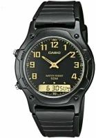 Наручные часы CASIO Часы наручные мужские Casio Collection AW-49H-1B Гарантия 2 года, черный