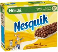 Батончик Nesquik 100 г с цельнозерновой пшеницей, молоком и какао (Из Финляндии)