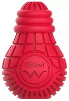 Игрушка для собак Резиновая лампочка, ​GiGwi 85026, серия BULB RUBBER, 10 см