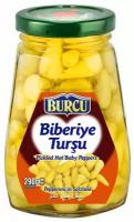 Перец острый, перец маринованный, перчики, Biberiye Tursu, Burcu, 290 грамм