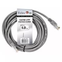 Кабель PATCH UTP CAT5E 5M GREY NA102--5M TELECOM