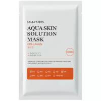 Sally’s Box Aqua Skin Solution Mask Collagen тканевая маска коллаген