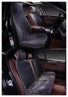 Накидки для Alfa Romeo Mito (2008-2023) на весь салон меховые, Короткий ворс