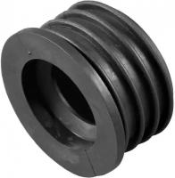 Манжета-переход 50х40 мм резиновый черный для внутренней канализации (50 шт.)