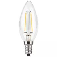 Лампа светодиодная gauss 103801105, E14, C35, 5Вт, 2700 К