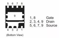 Микросхема RJK03P0DPA Dual N-Channel MOSFET 30V 20A WPAK