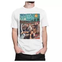 Футболка DREAM SHIRTS, хлопок, размер S, белый