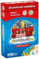 Настольная игра Банда умников Зверобуквы English УМ043