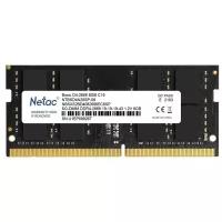 Память SO-DIMM DDR4 8Gb PC21300 2666MHz CL19 Netac 1.2V (NTBSD4N26SP-08)