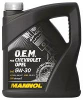 Моторное масло Mannol 7701 Energy Formula OP 5W-30 синтетическое 4 л