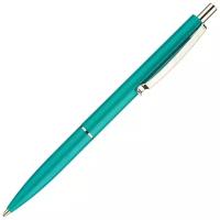 Ручка шариковая Schneider K15, корпус зеленый, стержень синий, 0,5 мм
