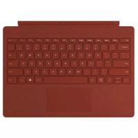 Клавиатура Microsoft Surface Pro4/5/6/7/7+ Signature Type Cover Alcantara (Poppy Red)