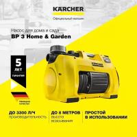 Насос поверхностный Karcher BP 3 Home & Garden 1.645-353.0, 800 Вт, 3300 л/ч