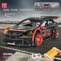 MOLD KING Electric Hatchback R-Type RC Car MOC-6604 Детские строительные блоки Игрушки