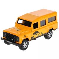 Машинка ТЕХНОПАРК Land Rover Defender. Сафари (DEFENDER-SF), 12 см