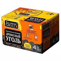 SuperGrill Уголь березовый, 4 кг