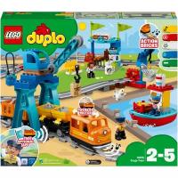 LEGO Duplo Town Конструктор Грузовой поезд, 10875