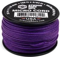 Паракорд AtwoodRope 1.18мм x 125' Micro Cord 6м (Black)