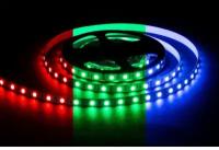 Светодиодная лента Apeyron Electrics 5 м, IP20, SMD5050, 60 LED/м, 14.4 Вт/м, 12 В, RGB