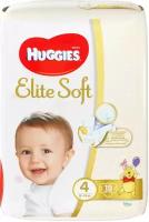 Huggies Elite Soft Подгузники 4 {19шт} 8-14кг