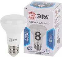 ЭРА Лампа светодиодная E27 8Вт ЭРА LED R63-8W-840-E27