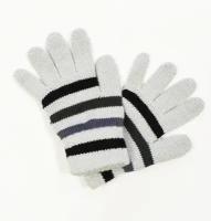 Перчатки Margot Bis, размер 14, серый