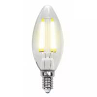 Светодиодная лампа Uniel LED-C35-6W/NW/E14/CL PLS02WH