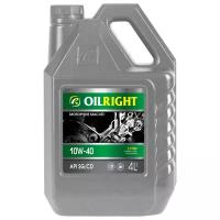 Минеральное моторное масло OILRIGHT Супер SAE 10W-40, 4 л