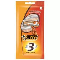 Бритвенный станок Bic 3 Sensitive, 8 шт