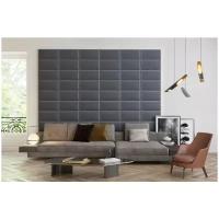 Мягкие панели Cotton Moondust Grey 30 x 60 (4 шт)