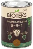 Текс BIOTEKS защитный состав 2-в-1 для наружных работ, тик (0,8л)