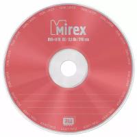 Оптический диск DVD плюс R 8.5 Гб Mirex 8-ск. двуслойный в тубе 10шт