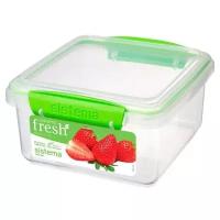 Sistema Контейнер Fresh (1.2 л), 15.5х15х8 см, зеленый 951650 Sistema