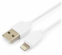 Кабель GCC-USB2-AP2-0.3M-W, Lightning - USB, 0.3м, зарядка+передача данных, белый, 2 шт