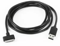 Кабель USB Gembird CC-USB-AP1MB AM/Apple, для iPhone/iPod/iPad, 1 м, черный