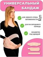 Бандаж для беременных послеродовой, послеоперационный, корсет утяжка для спины