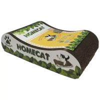 Когтеточка Homecat Мятная волна малая 41 x 24 x 10 см