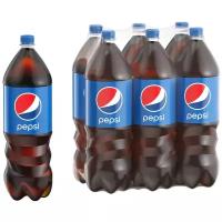 Газированный напиток Pepsi Кола, 6 шт по 2 л