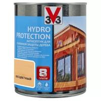 V33 антисептик антисептик для усиленной защиты дерева Hydro Protection, 0.9 л, бесцветный