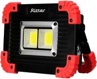 Фонарь прожекторный Ritter (29131 2) светодиодный 2 LED 11 Вт аккумуляторный Li-Ion 2х1500 мАч пластик 3 режима