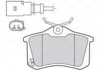 Колодки тормозные задние FORD MONDEO II VALEO 301681