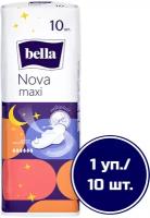 Bella прокладки Nova maxi softiplait, 6 капель, 10 шт., прозрачный