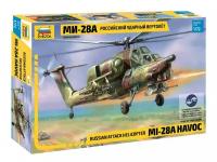 Сборная модель ZVEZDA Российский ударный вертолёт Ми-28А (7246) 1:72