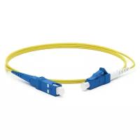 Патч-корд Hyperline FC-S2-9-LC/UR-SC/UR-H-1M-LSZH, 1 м, 1 шт., желтый