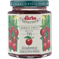 Конфитюр d'arbo Naturrein Double Fruit Вишня Мараска, банка 200 г